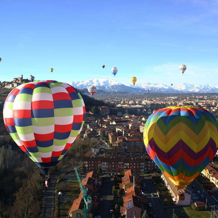Weekend on a hot-air balloon